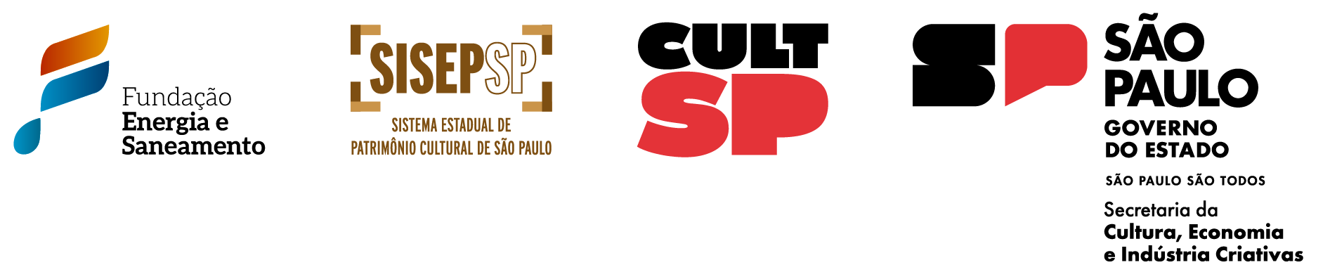 Fundação Energia e Saneamento · SISEP-SP · CULT SP · Governo do Estado de São Paulo - Secretaria da Cultura, Economia e Indústria Criativas